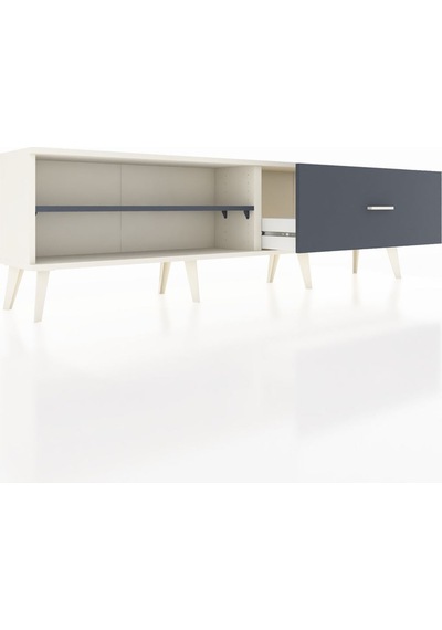 Arges Tv Ünitesi Tek Raflı Tek Çekmeceli 176x30x51 Aytaşı-antrasit/antrasit Antrasıt/antrasıt Arges Tv Ünitesi Tek Raflı Tek Çekmeceli 176x30x51 Aytaşı-antrasit/antrasit Antrasıt/antrasıt