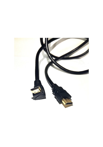 1.5 Metre Hdmi Kablo 90 Derece 1.5mt HDMI L Kablo HDMI Erkek