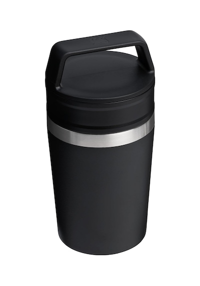 Cafe To-go Travel Mug Termos Bardak, Siyah, 0.23 Litre Çok Renkli