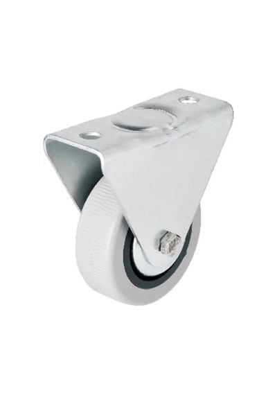 Hubrendy Kargo 106 - 50 Mm Sabit Kapaklı Gri Pvc Teker