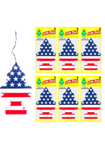 Little Trees Amerikan Bayraklı Vanilla Pride Oto Kokusu 6 Adet