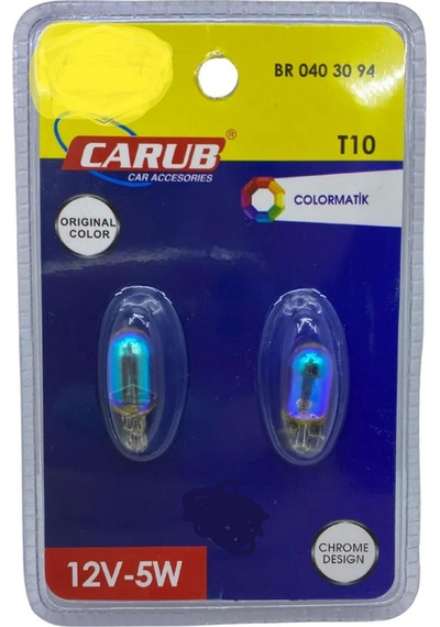 Carub T10 Diadem Dipsiz Park Ampülü Takımı