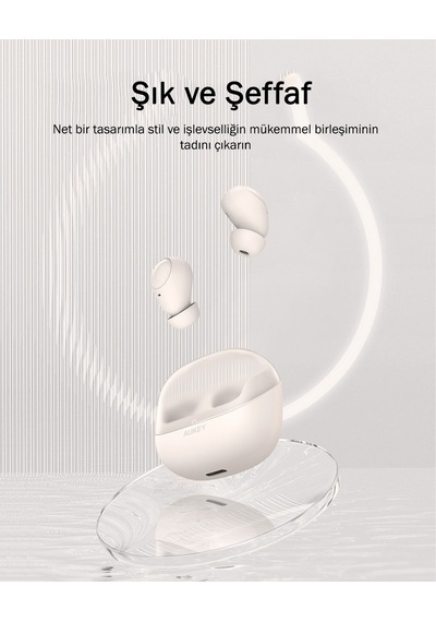 Aukey Ep-m3a-wh Kablosuz Kulak İçi Kulaklık - Beyaz