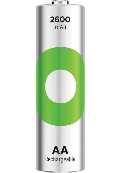 GP ReCyko 2700 Serisi 2600 mAh AA Ni-MH Şarj Edilebilir Kalem Pil 4 x 2'li