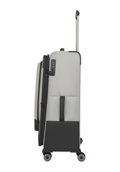 Travelite Crosslite 5.0 4w Trolley L Körüklü Büyük Boy Valiz Bej