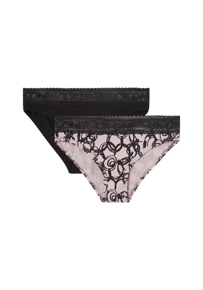 Calvin Klein 2pk Bıkını-lace Kadın Pembe Bkini Külot Set