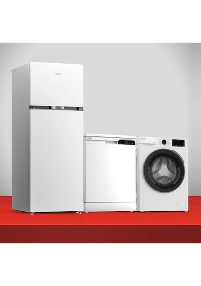 Arçelik 570508 MB + A 600 B + 10121 Beyaz Uygun Çeyiz Paketi