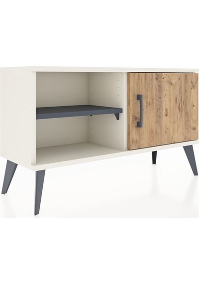 Arges Şifonyer 2 Raflı Tek Kapaklı 88x30x48 Aytaşı-çam/antrasit Çam/antrasit Arges Şifonyer 2 Raflı Tek Kapaklı 88x30x48 Aytaşı-çam/antrasit Çam/antrasit