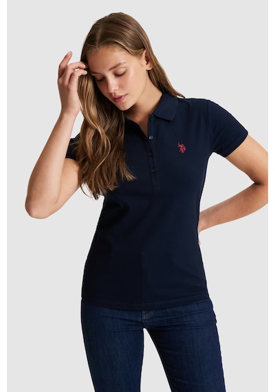 U.s. Polo Assn. Kadın Lacivert Tişört Basic 50321818-vr033