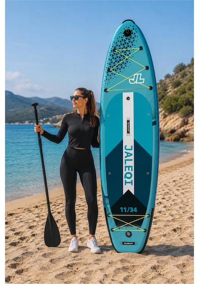 Walke Şişme Sup Board/şişme Stand Up Paddle Board 335x84x15 Cm Şişme Sörf Tahtası Mavi