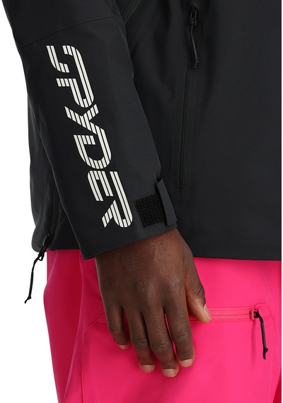 Spyder Spyder All Out Anorak Erkek Siyah Kayak Ceketi 10011
