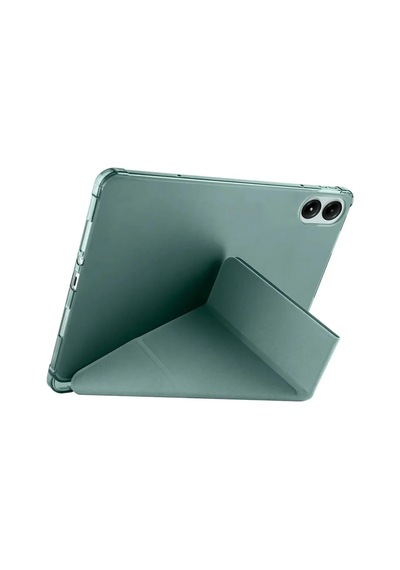 Xiaomi Redmi Pad Se 4g Kılıf Kalemlikli Mars Tablet Kılıfı - Koyu Yeşil Tablet Kılıfı