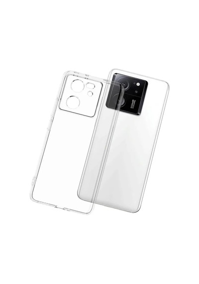 Jenerik Xiaomi Mi 13t Pro Kılıf Lüx Şeffaf Silikon