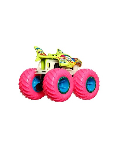 Hot Wheels Monster Trucks Glow İn The Dark Shark Wreak