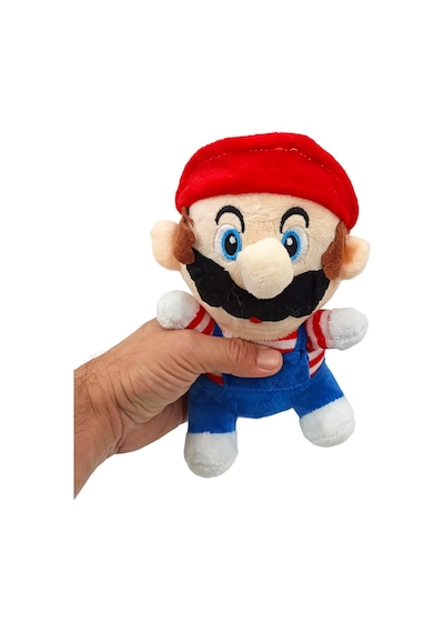İthal Kumaş Süper Mario Kardeşler Mario Luigi 2'li Set Figür Peluş Oyuncak Uyku Oyun Arkadaşı 20 Cm.