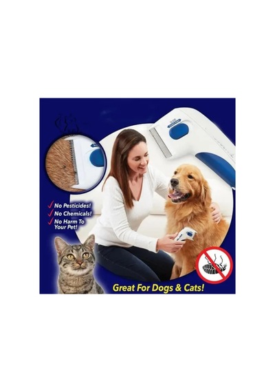 Herşeytrend Flea Doctor Kedi Ve Köpekler İçin Pilli Pire Tarağı