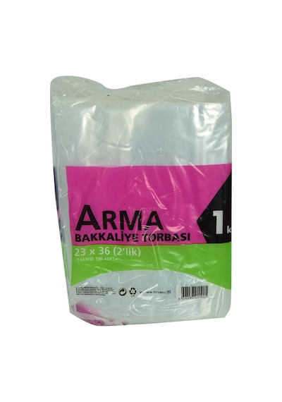 Naksan Naylon Torba Arma Şeffaf Bakkaliye Kuruyemiş Şeker Torbası N11.268