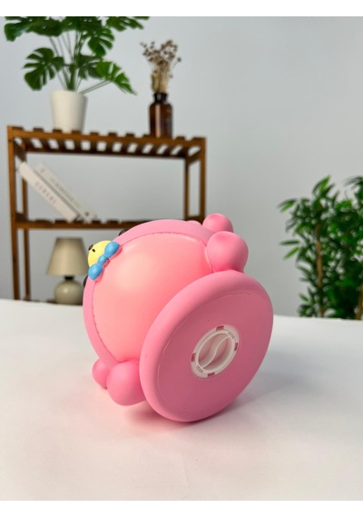 Favora Papyonlu Ayı Kumbara - Pembe