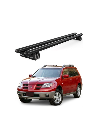 Pençe Mitsubishi Libero 1997-2005 Uyumlu Siyah Ara Atkı Port Bagaj Tavan Barı