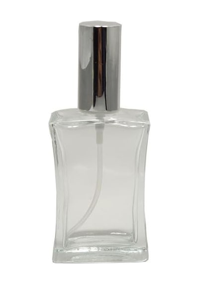 Paradise Boş Cam Şişe 50 Ml 5 Adet Gümüş Erkek Parfüm Şişesi &amp Valf Takım Genel