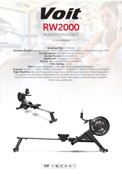 Voit Rw2000 Kondisyon Küreği
