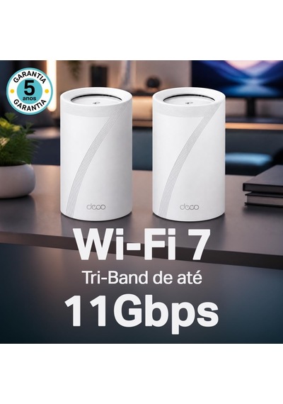 Tr Deco Be65 2-pack, Be9300 Mbps, 4 2.5 Gbps Portlar, 320 Mhz Kanallar, 6 Ghz Bandında Çalışır, 200 Cihaza Kadar