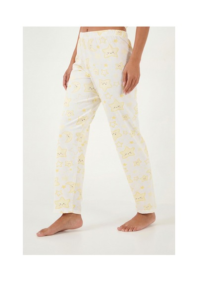 Lela Bayan Pijama Takımı 6091325 Sarı sari