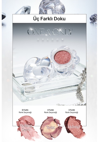 Yoğun Işıltılı Krem Dokulu Çok Amaçlı Tekli Far Muzıgae Mansıon One&only Shadow Hybrid Garnet Garnet