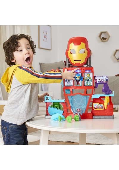 Imf Iq Playset Iron Man