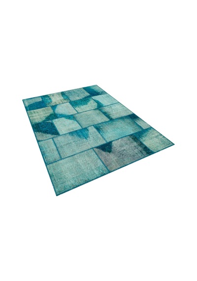 Eskitme El Dokuma Patchwork Halı 160 X 230 Cm 5726