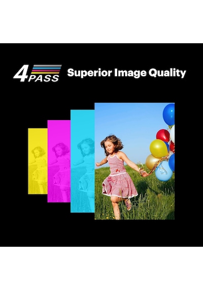 Kodak Mini 2 Era 4pass Mobil Fotoğraf Yazıcısı 5,3 X 8,6 Cm Siyah, Fotoğraf Yazıcısı + 8 Yaprak Çok Renkli