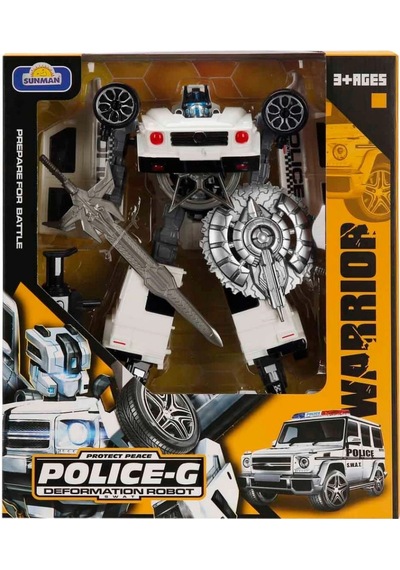 Transformer Police Robotları 44 Cats
