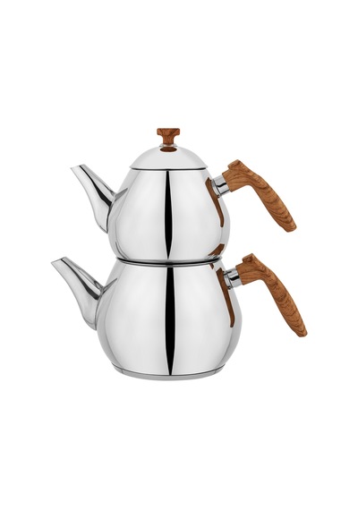 Schafer Tea Chef Orta Boy Çaydanlık Takımı 4 Parça-kahve Kahverengi