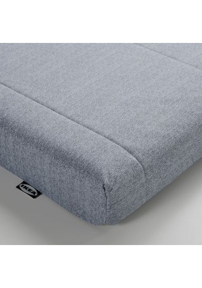 Ikea Ågotnes Çift Kişilik Yatak, Açık Mavi, 140x200 Cm