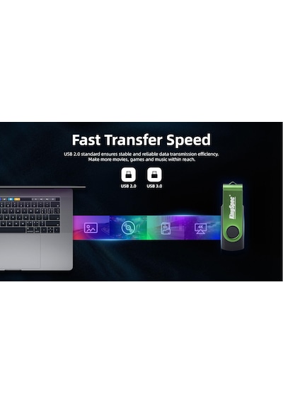 Kingspecku2-128-usb2.0-128gbflashbellek