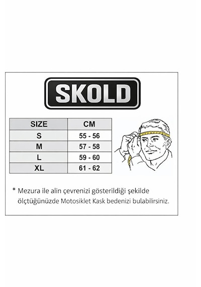 Skold Rapid Kapalı Kask Ece-22.06 Titanyum Gri