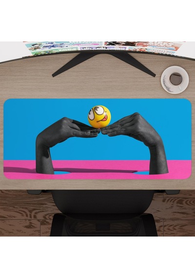 Maksimalizm Oyuncu Gaming Mouse Pad Kauçuk Kaymaz Taban Mousepad V3, 70x30 Xl