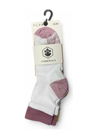 Lumberjack Wl Conet 34c10226 4pr Kadın 2 Li Soket Çorap Beyaz