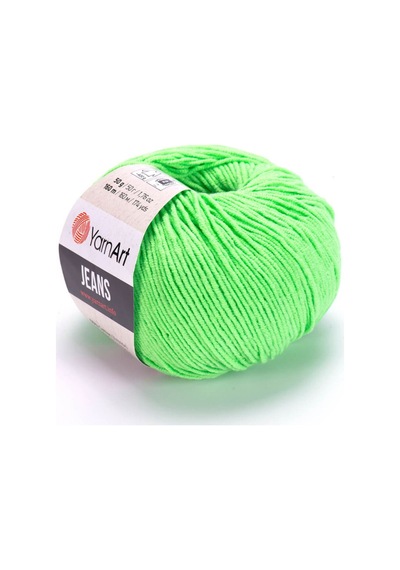 Jeans Amigurimi & Motif El Örgü İpi - 60 Neon Yeşil