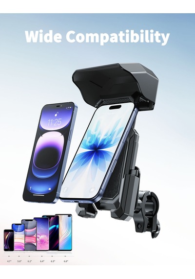 Ven-dens Vd-hd030 Premium Bisiklet Telefon Tutucu 360 Dönebilir