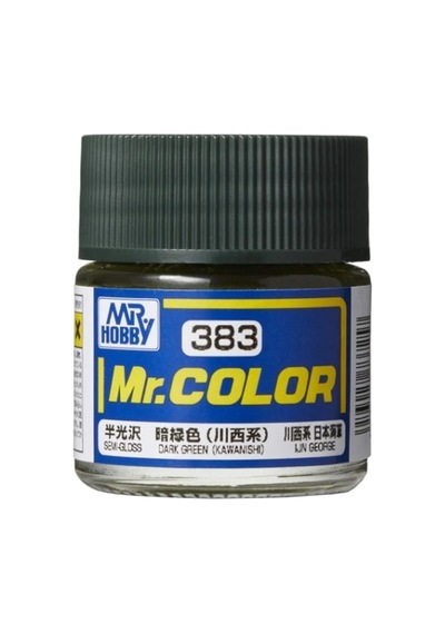 Mr.hobby C-383, 10 Ml. Dark Green Mr.color Maket Boyası Standart