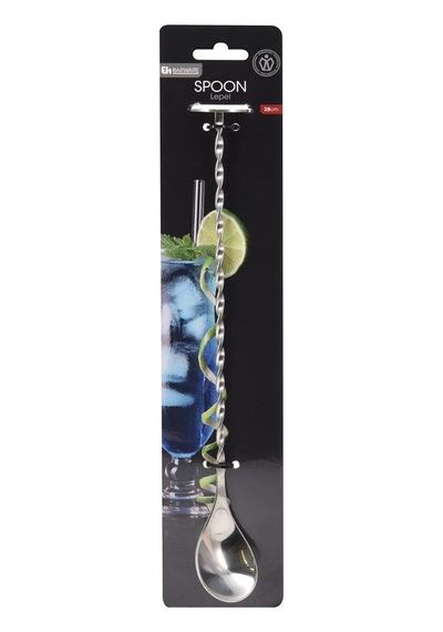 Paslanmaz Çelik Bar Kaşığı 28 Cm - Uzun Saplı Karıştırma Kaşığı 3'li Ekonomik Paket - 3 Adet Tarı