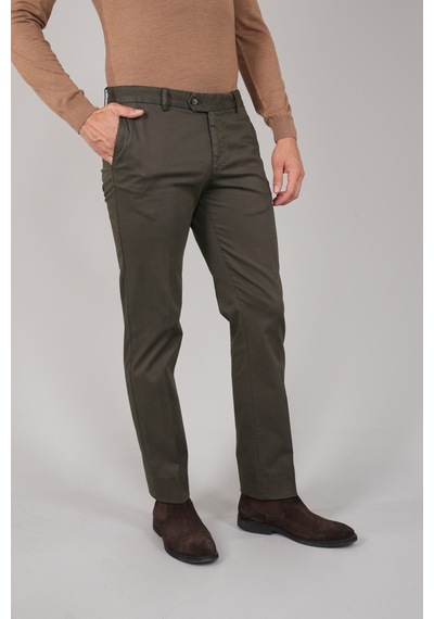 Bisse Haki Pamuklu 4 Cepli Erkek Basic Spor Pantolon Pns25y25104 D49 haki