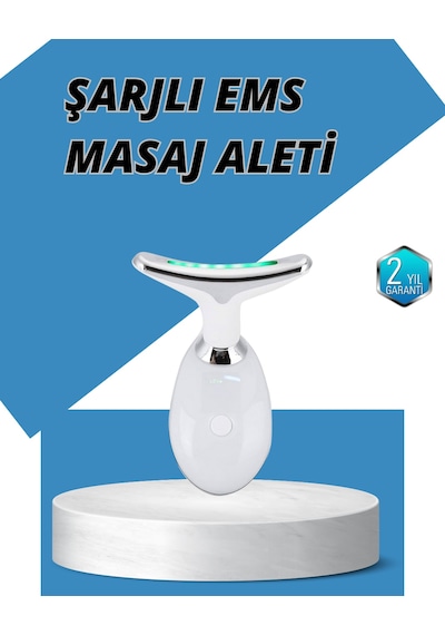 Tnabilir - 988 - Ems Cilt Bakım Aleti Kolajen Artırıcı Ve - Edntrend - Lifting Etkili Düz Renkli