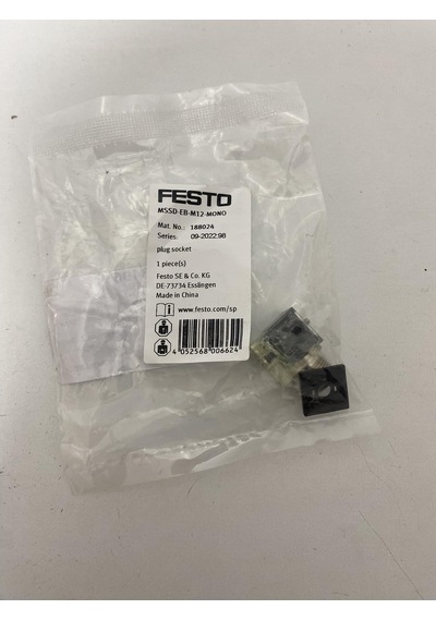 Festo Mssd-eb-m12-mono Soket 188024