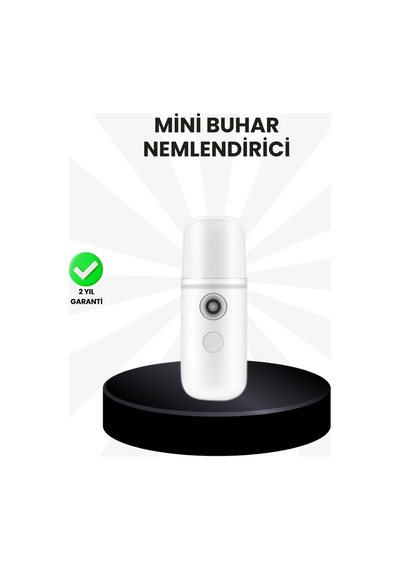Kablosuz Şarjlı Mini Buhar Nemlendirici Cilt Ve Ortam İçin Taşınabilir Akıllı Cihaz