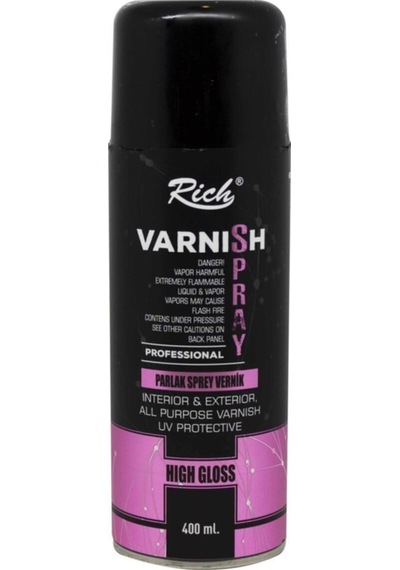 Varnish Parlak Sprey Vernik 400 Ml Diğer
