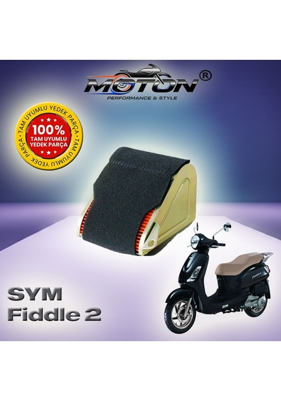 Sym Fiddle 2 125 Scooter Yüksek Performanslı Hava Filtresi