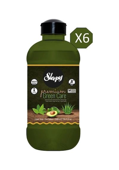 Sleepy Premium Green Care Sıvı Sabun 1500 Ml X 6 Adet