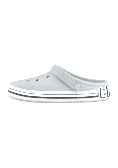 Crocs Off Court Logo Clog Unisex Terlik-28684 Gri